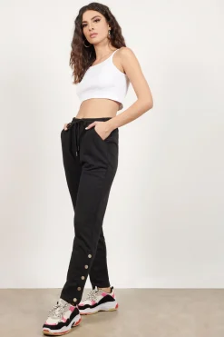 Tobi Good Sport Drawstring Sweatpants - Olive
