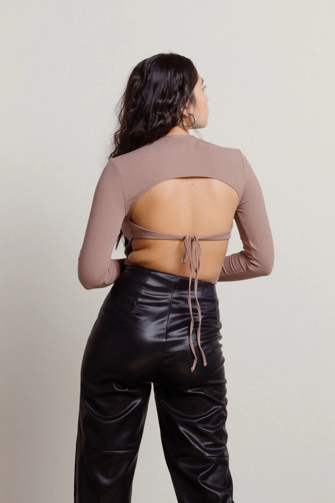 Tobi Gude Open Back Bodysuit -