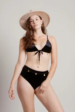 Tobi Gypsea Toned Velvet Bikini Set -