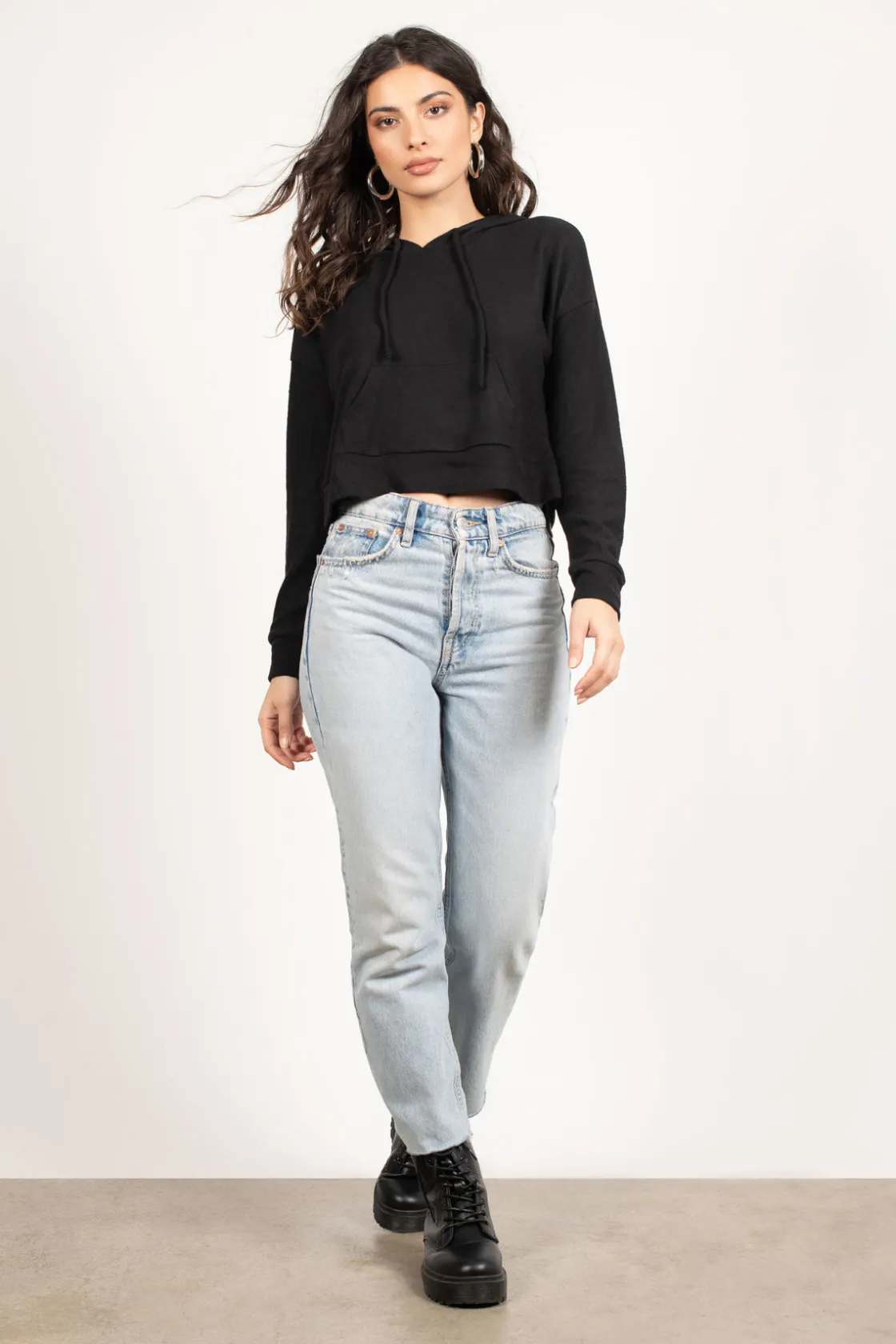 Tobi Hailey Cropped Hoodie -