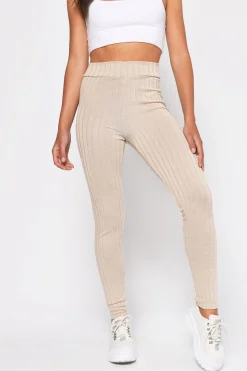 Tobi Hailey Ribbed Leggings -
