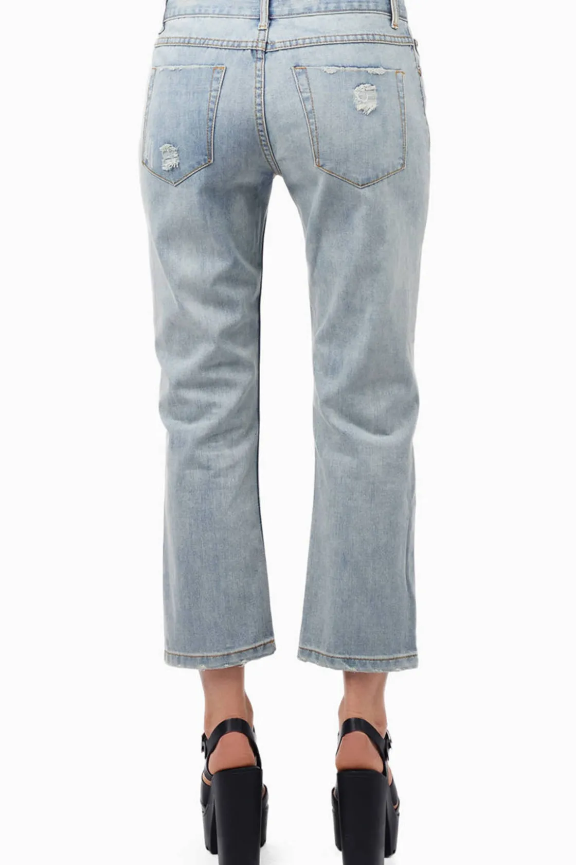 Tobi Hampton Distressed Jeans -
