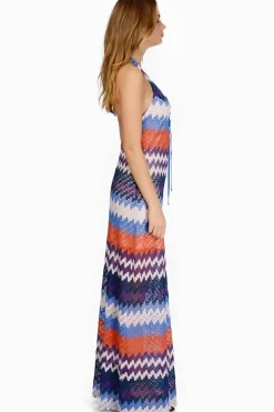 Tobi Happy Daze Lace Up Backless Maxi Dress -