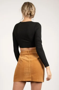 Tobi Harmony Belted Mini Skirt -