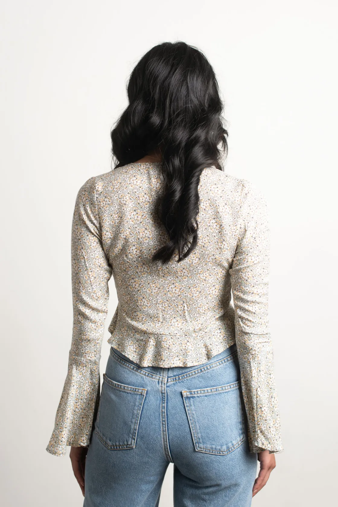 Tobi Harper Crop Top - Red Brown