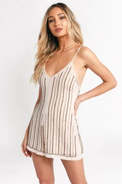 Tobi Harper Sequin Romper -