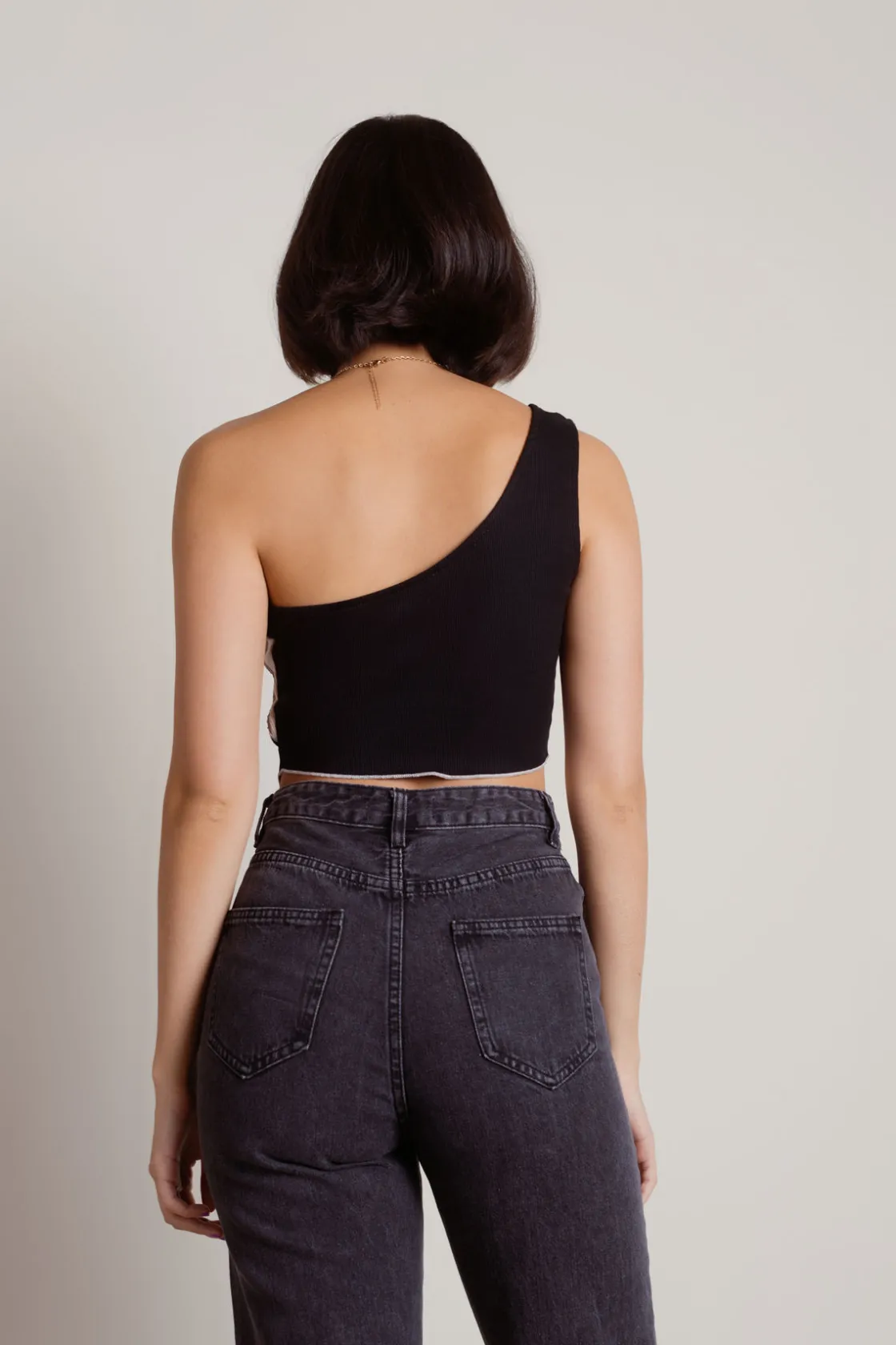 Tobi Heat Wave Crop Top - Mint