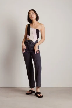 Tobi Heat Wave Crop Top - Mint