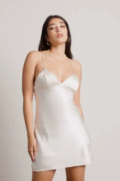 Tobi Here For You Cami Slip Mini Dress - Black