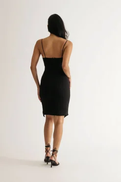 Tobi Here To Impress Slit Bodycon Midi Dress