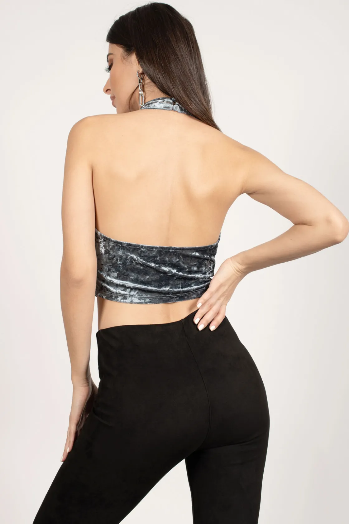 Tobi Higher Ground Crop Top - Blush