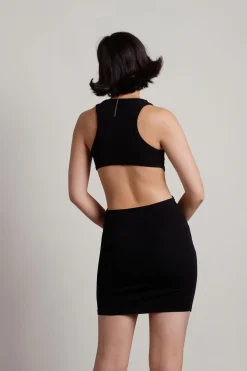 Tobi Hold Me Down Cutout Bodycon Mini Dress -