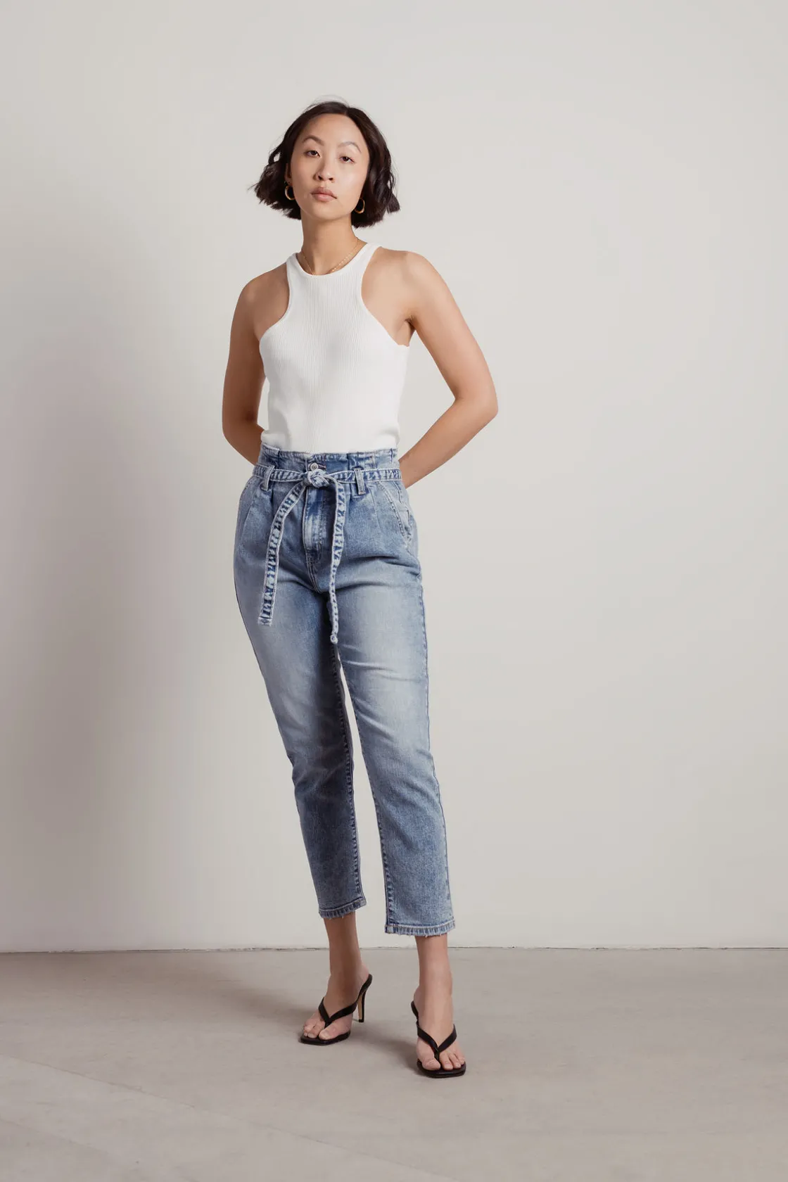 Tobi Hollywood Hills Paperbag Jeans -