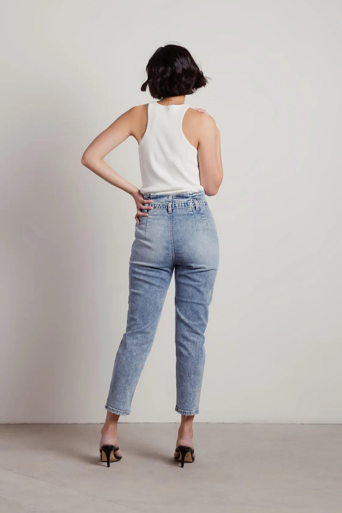Tobi Hollywood Hills Paperbag Jeans -