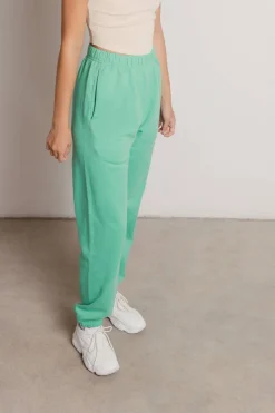 Tobi Homebody Stretchy Sweatpants - Green