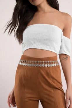 Tobi Hot Line Ring Statement Chain Belt