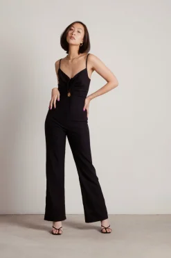 Tobi How Many More Lace Up Jumpsuit - Off White