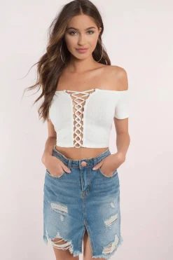 Tobi I'm The One Crop Top -