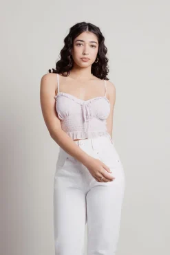 Tobi Impatient Crop Top -