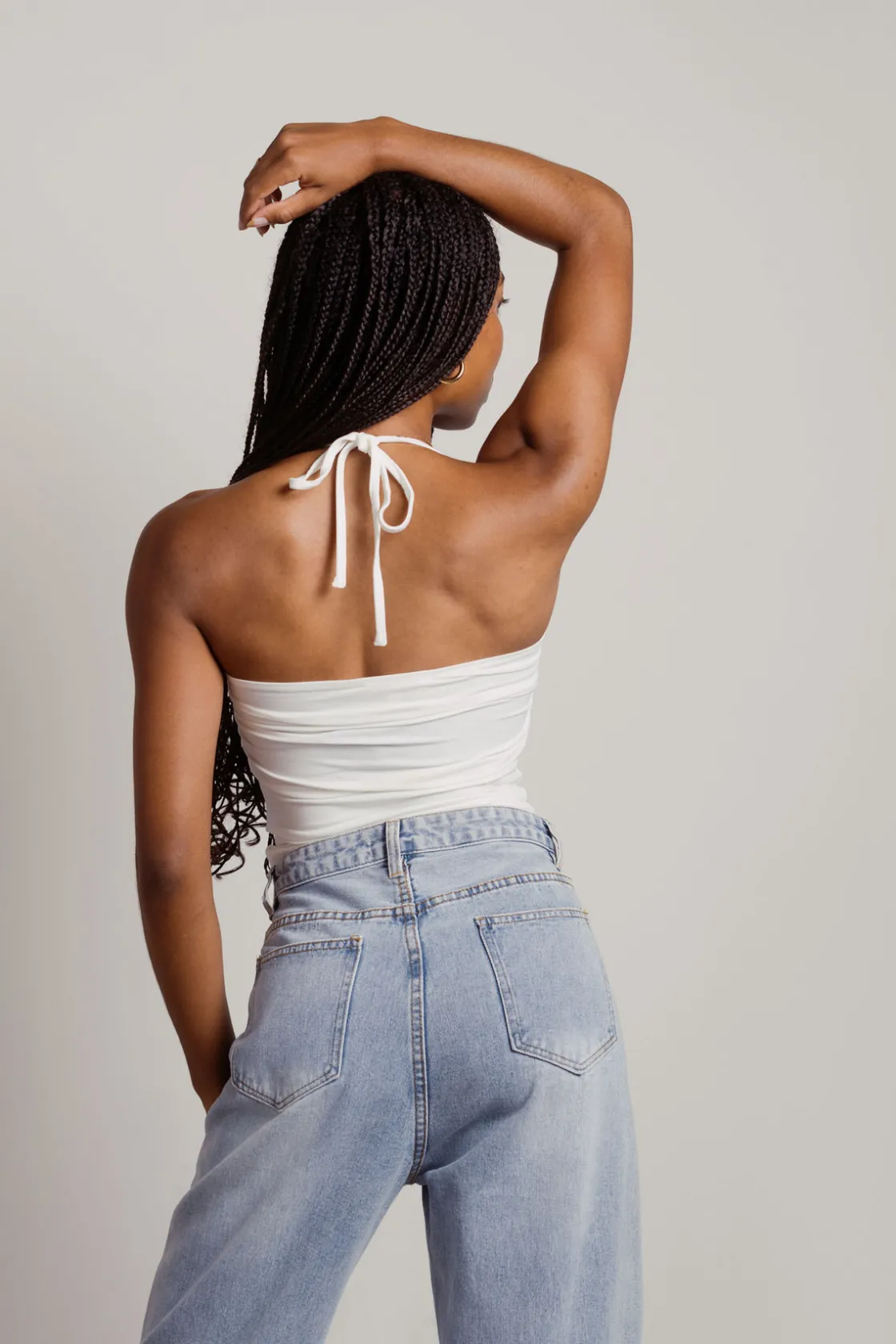 Tobi Imprecise Crop Top -