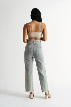 Tobi In A Mood Cutout Top - Beige