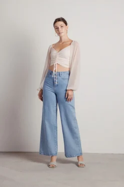 Tobi In The Abyss Crop Top - Green