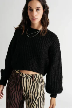 Tobi Ingram Pullover Cropped Sweater -