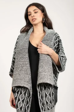 Tobi Its Genetics Aztec Print Cardigan -