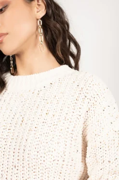 Tobi Jack Sequin Sweater -