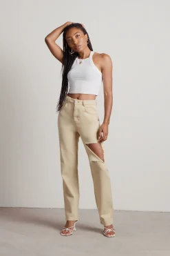 Tobi Jake Crop Top - Yellow