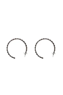 Tobi Jaw Dropper Rhinestones Hook Earrings -