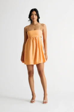 Tobi Jelianna Cutout Skater Mini Dress