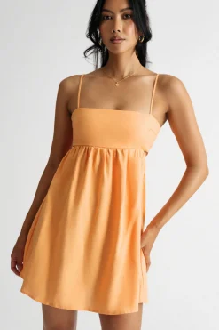 Tobi Jelianna Cutout Skater Mini Dress