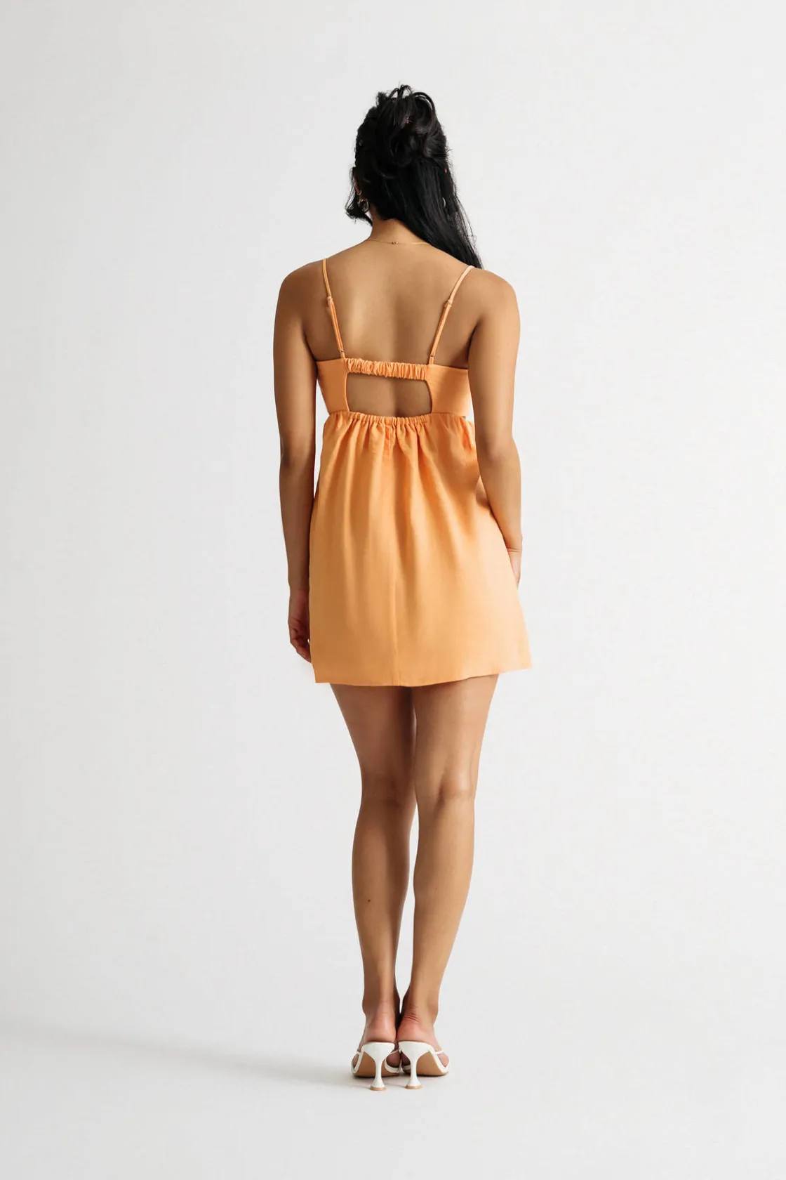Tobi Jelianna Cutout Skater Mini Dress