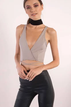 Tobi Jennifer Crop Top - White