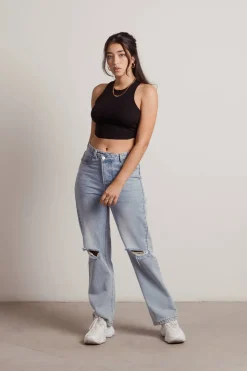 Tobi Joah Crop Top - Ivory