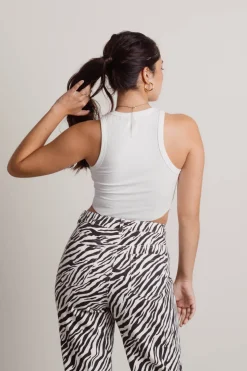 Tobi Joah Crop Top - Ivory