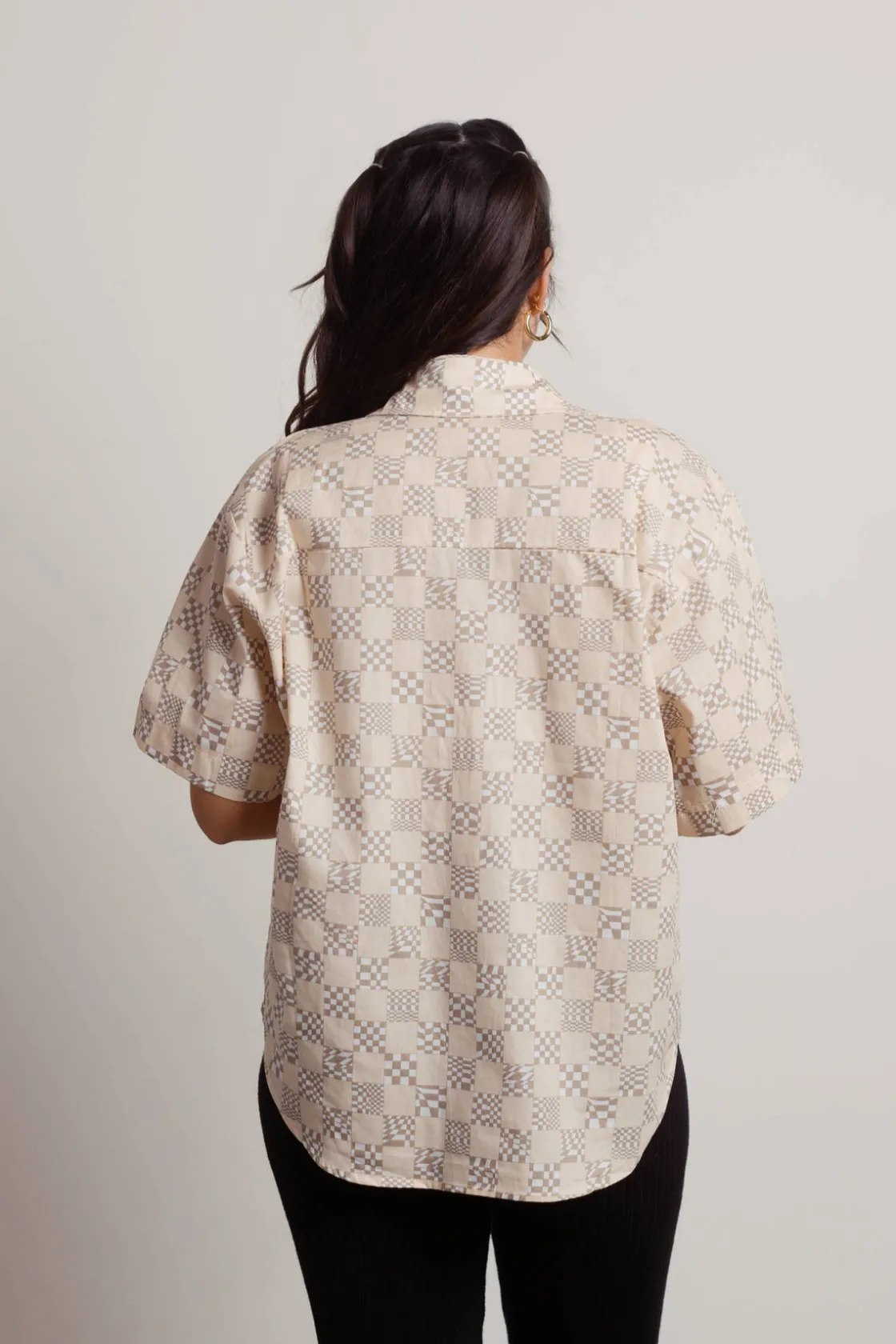 Tobi Joline Checkered Top -
