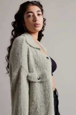 Tobi Just Enough Sass Sweater Cardigan -