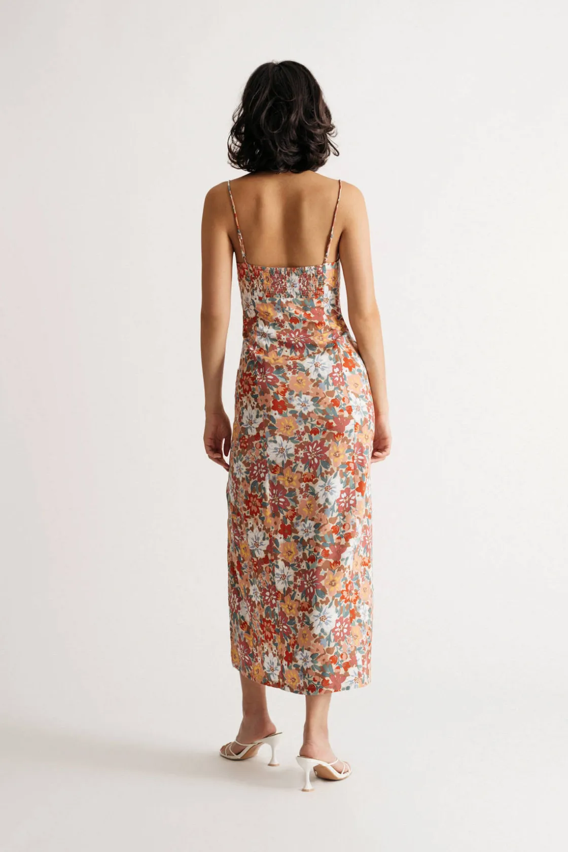 Tobi Just Like You To Floral Slit Maxi Dress -