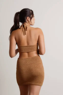 Tobi Just The Thing Cutout Bodycon Mini Dress - White