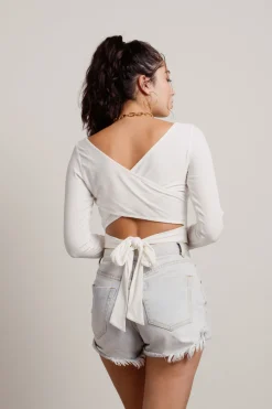 Tobi Kaleah Crop Top - Brown