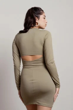 Tobi Kanie Cutout Bodycon Mini Dress -