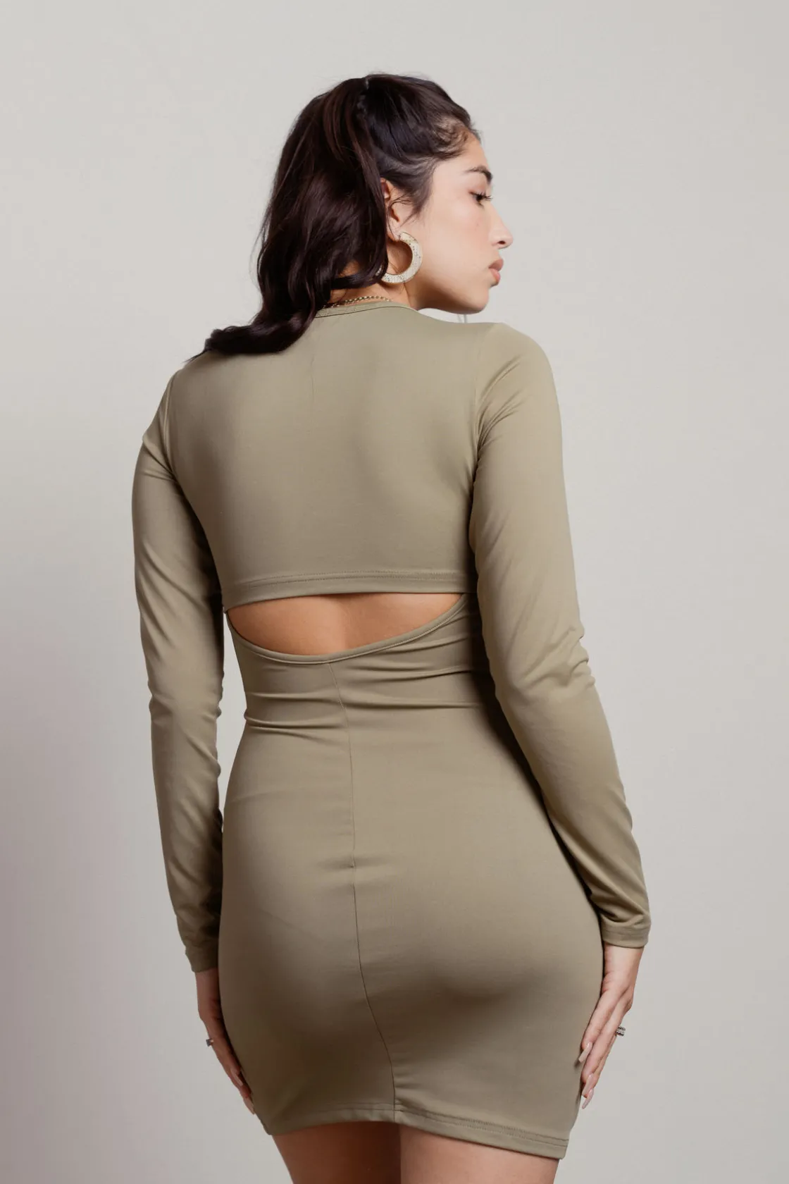 Tobi Kanie Cutout Bodycon Mini Dress -
