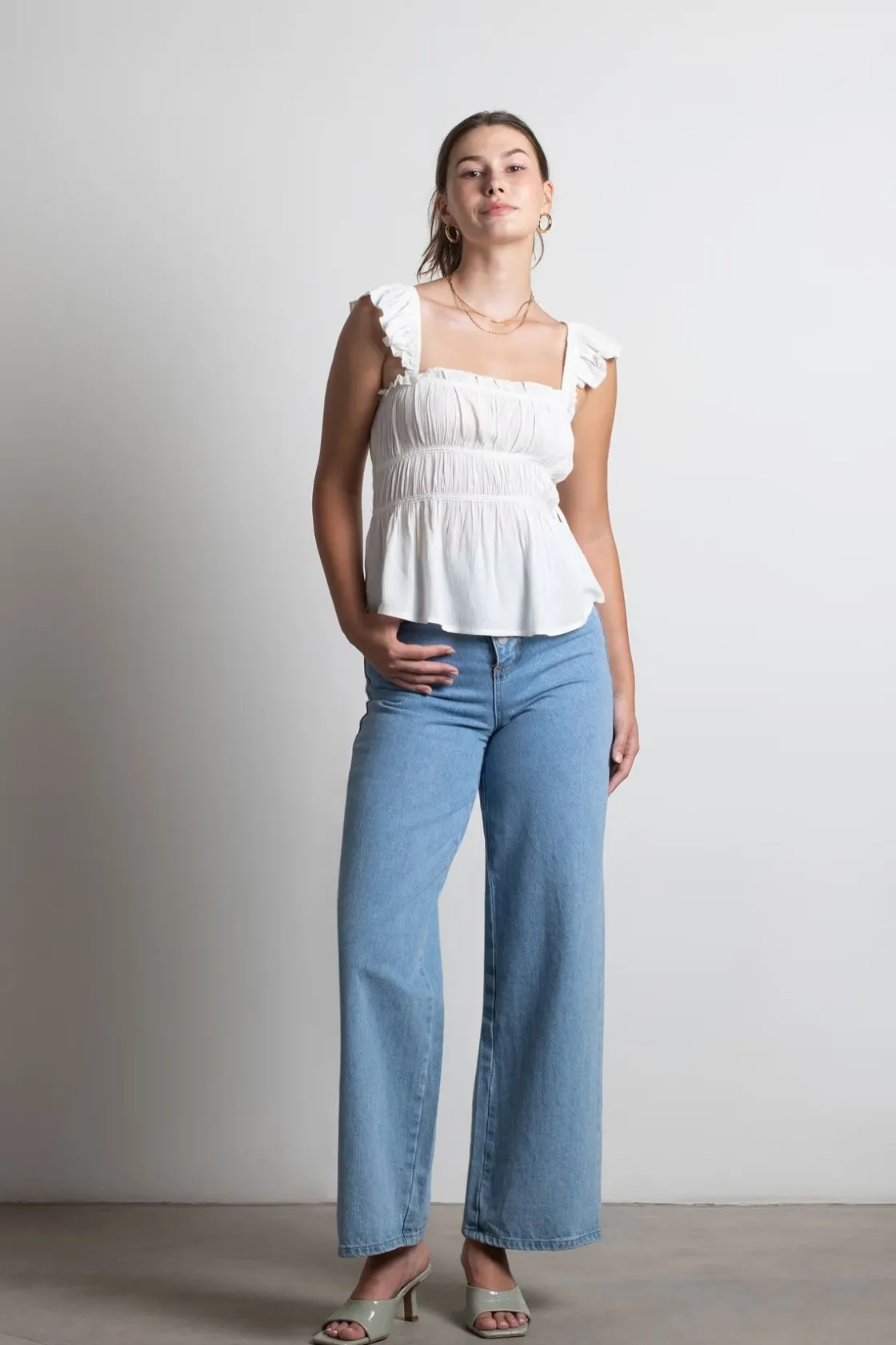 Tobi Karisma Ruffle Blouse -