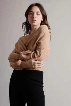 Tobi Kaylan Surplice Sweater -