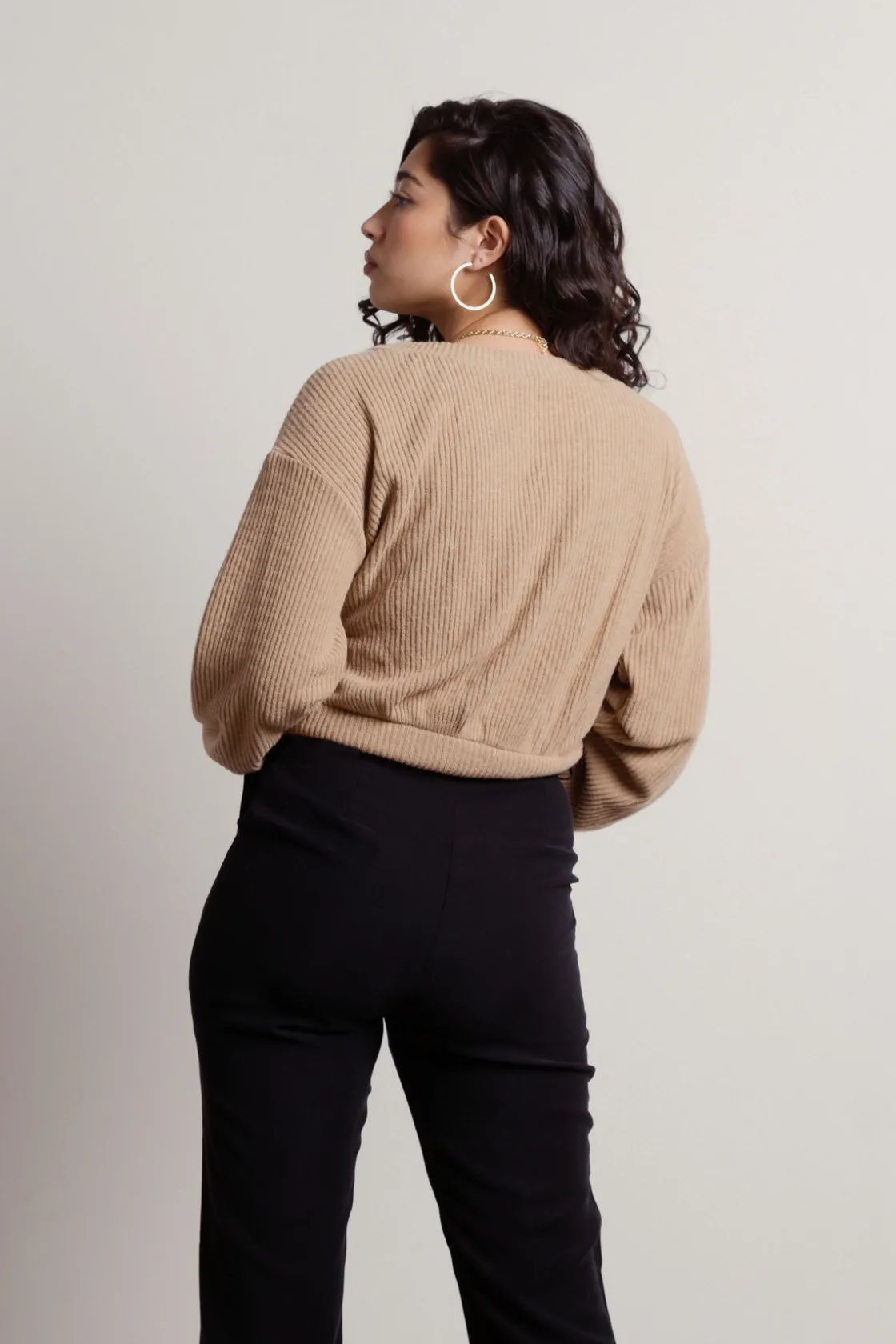 Tobi Keep Me Warm Reversible Sweater -