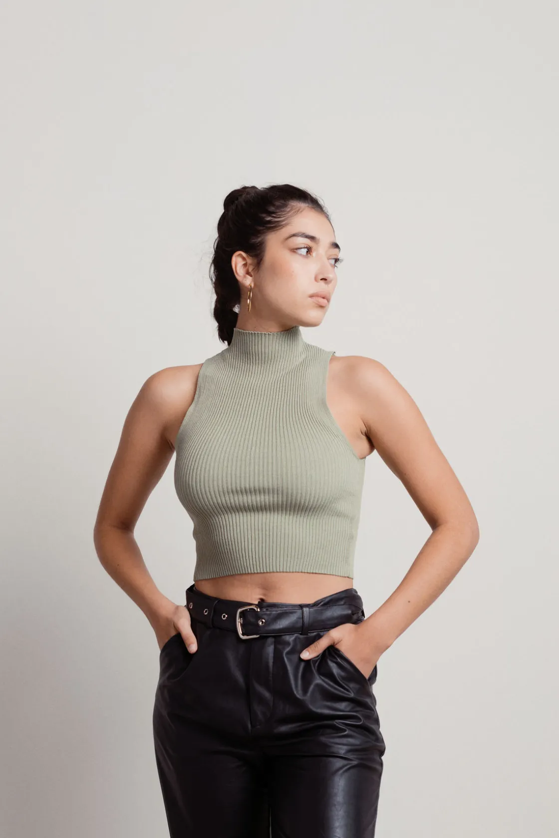 Tobi Keyanah Tank Top - Sage