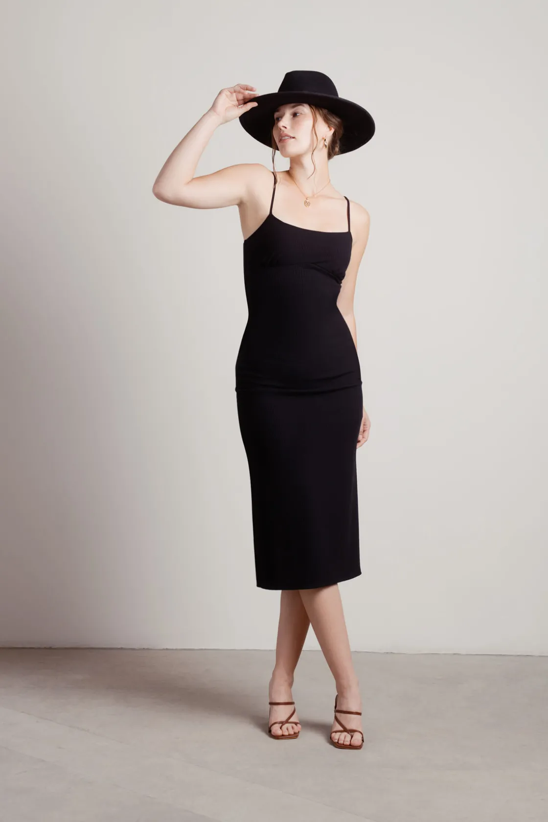Tobi Kimmie Cami Bodycon Midi Dress -
