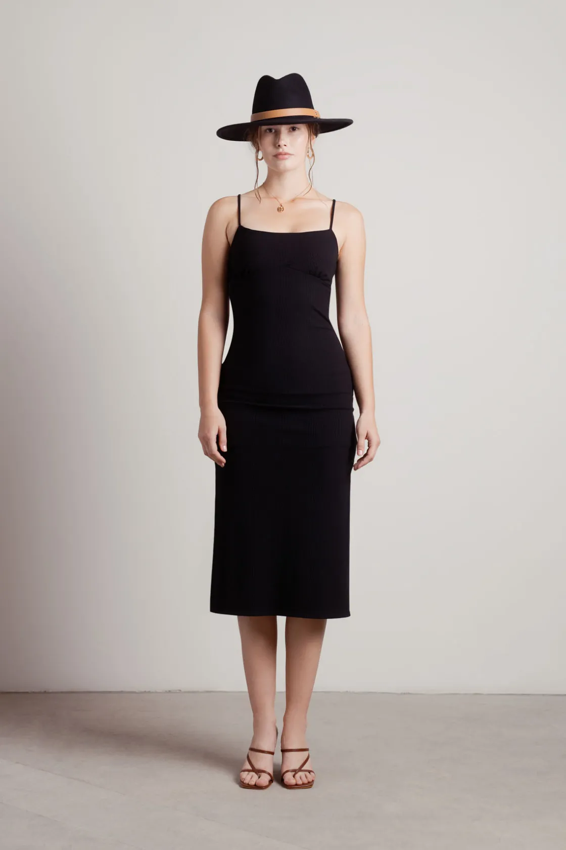 Tobi Kimmie Cami Bodycon Midi Dress -